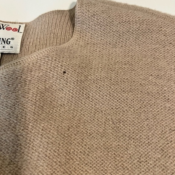 Wondrawool by Knitting Needles Long 100% Wool Cardigan- Size Small - Picture 3 of 5